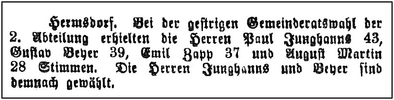 1904-09-18 Hdf Gemeinderatswahl